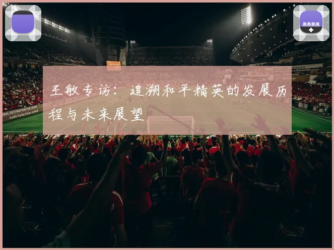 王敏专访：追溯和平精英的发展历程与未来展望